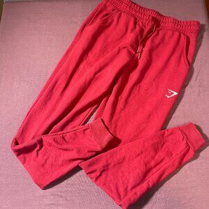 Gymshark Red Track Pants